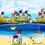 Childhood Memories II - SOLD by artist Rozanne Bell - Wyecliffe Galleries