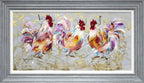 Clucking Away - Original by artist Rozanne Bell - Wyecliffe Galleries
