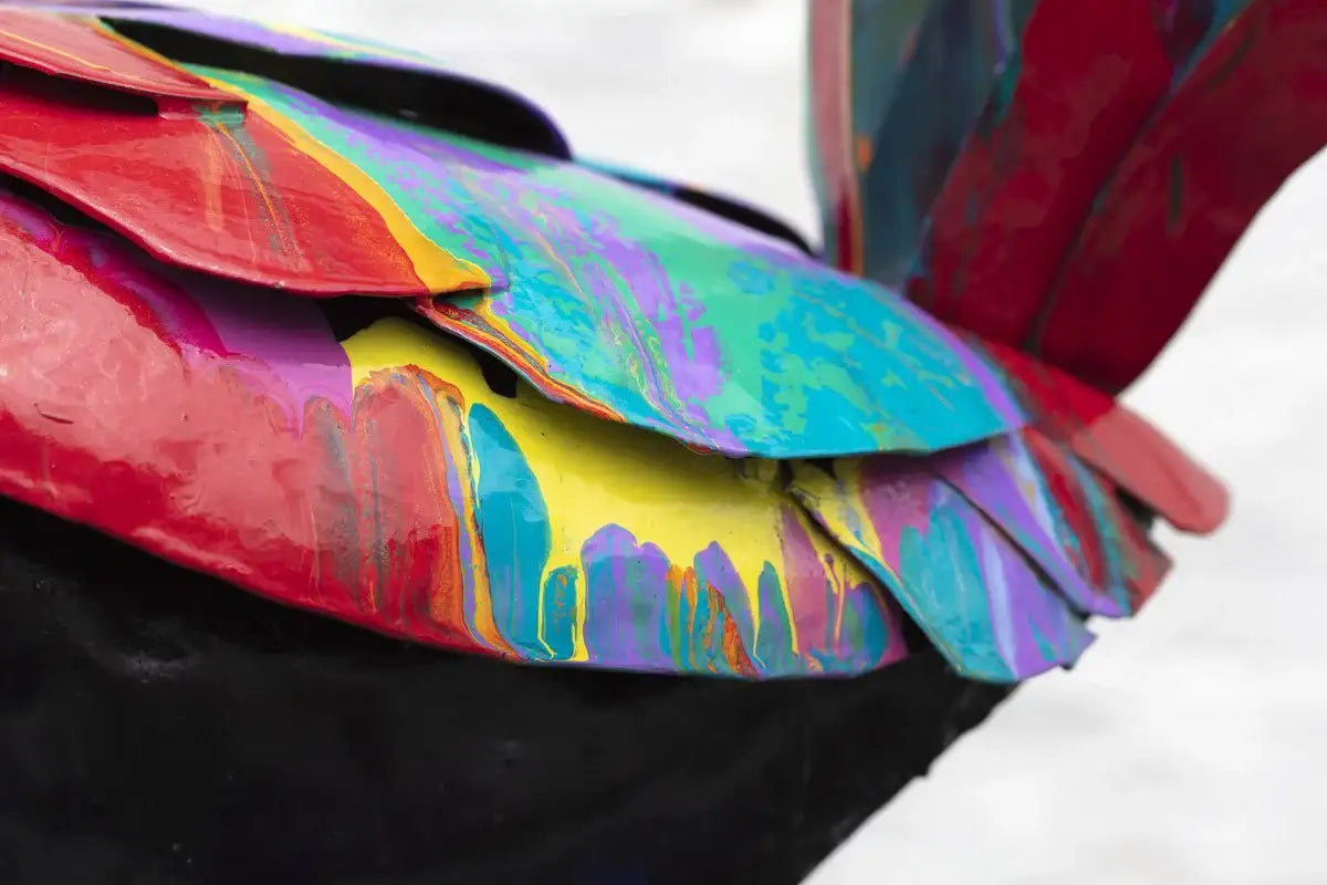 Clyde - Original Sculpture - SOLD by artist Rozanne Bell - Wyecliffe Galleries