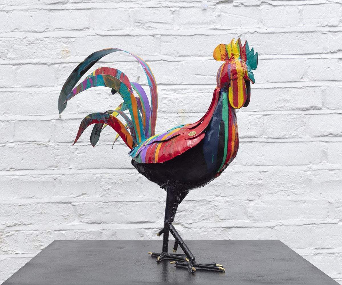 Clyde - Original Sculpture - SOLD by artist Rozanne Bell - Wyecliffe Galleries