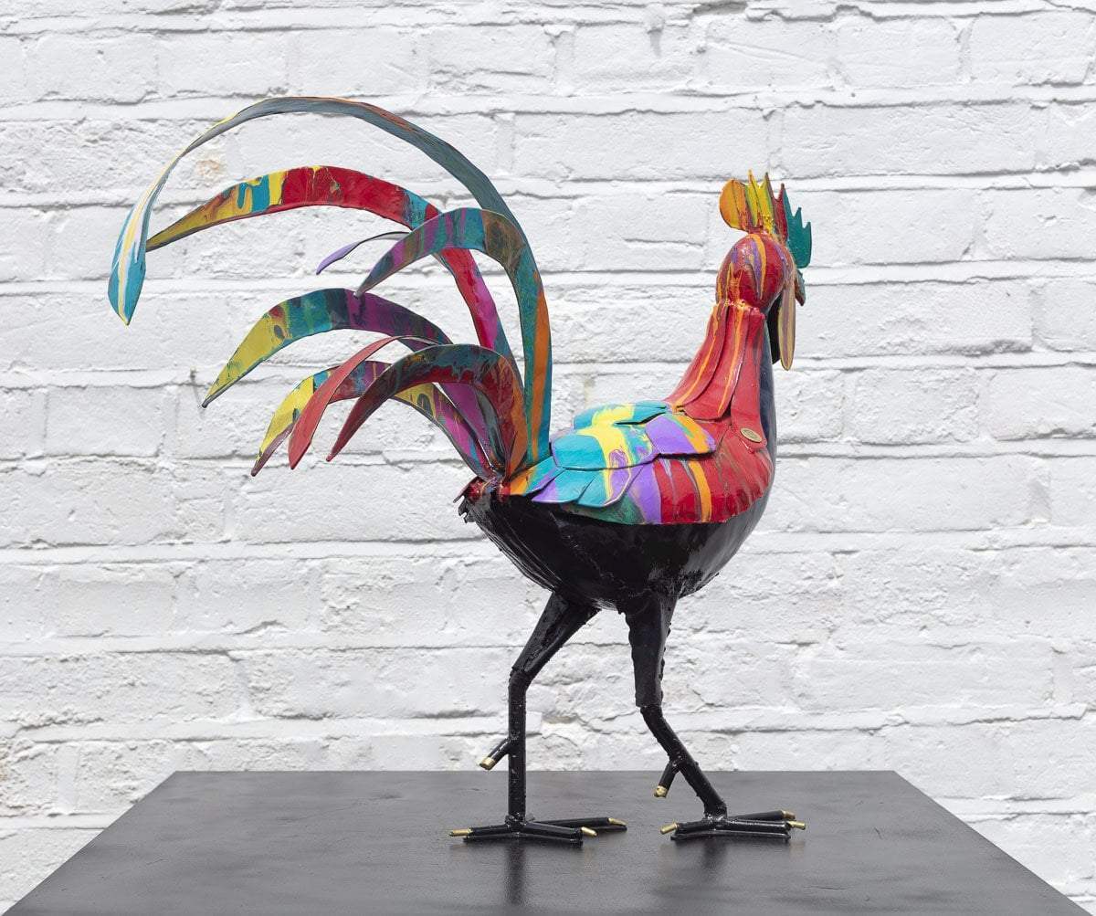 Clyde - Original Sculpture - SOLD by artist Rozanne Bell - Wyecliffe Galleries