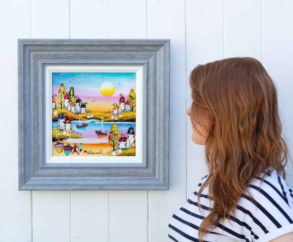 Coastal Adventure - Original - SOLD by artist Rozanne Bell - Wyecliffe Galleries