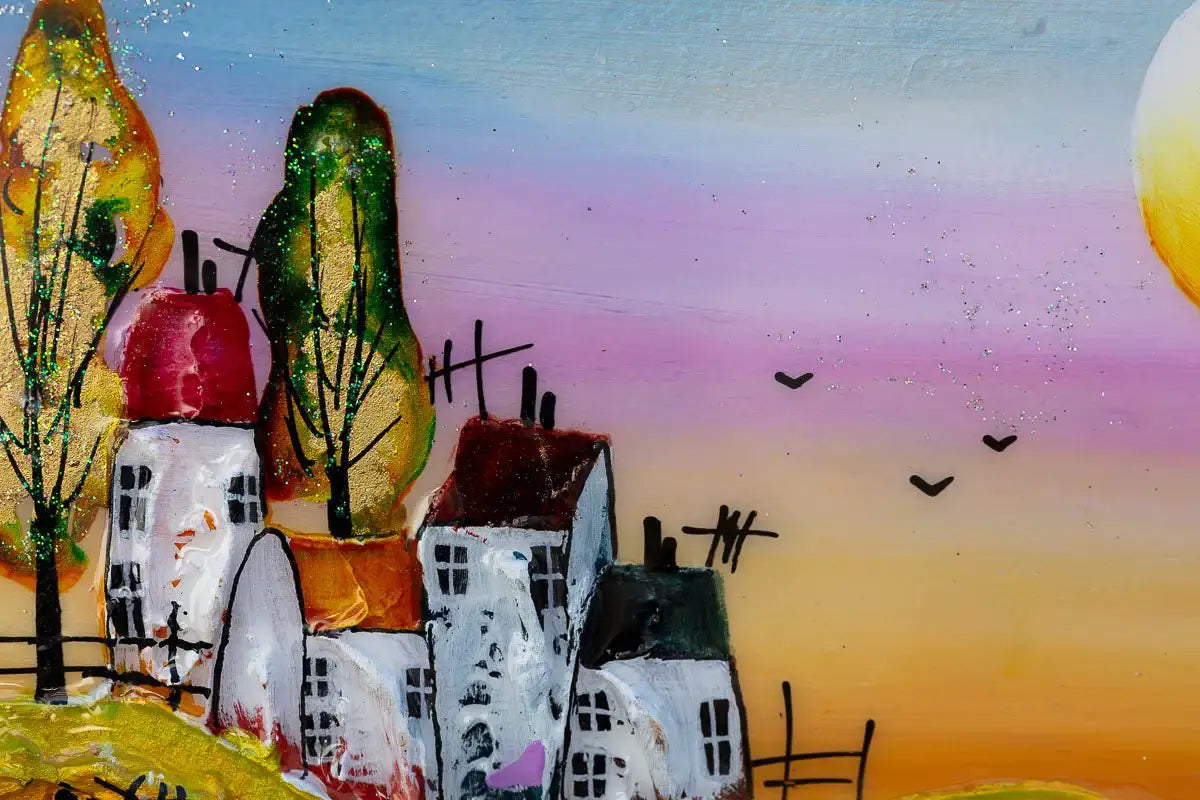 Coastal Adventure - Original - SOLD by artist Rozanne Bell - Wyecliffe Galleries