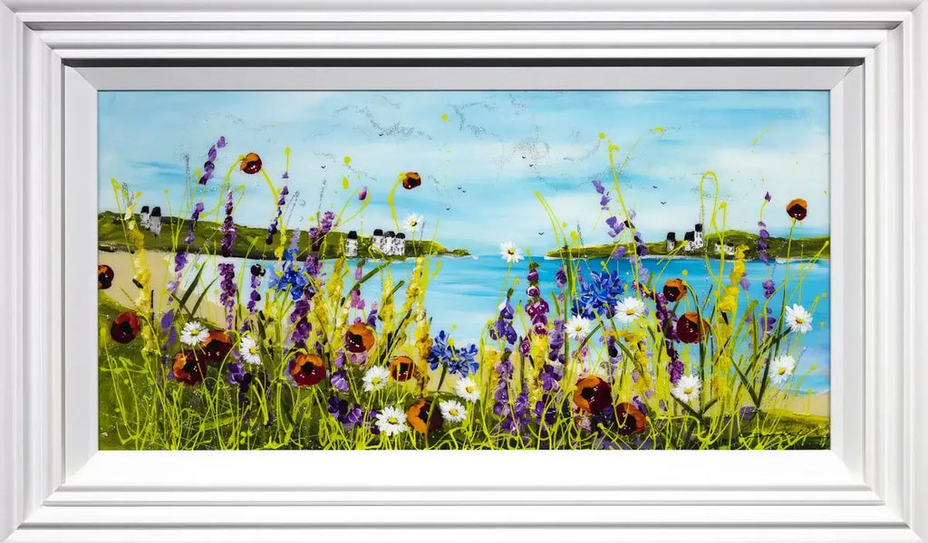 Coastal Beauty - Original - SOLD by artist Rozanne Bell - Wyecliffe Galleries