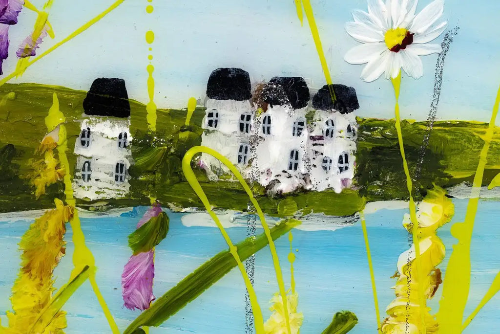 Coastal Beauty - Original - SOLD by artist Rozanne Bell - Wyecliffe Galleries