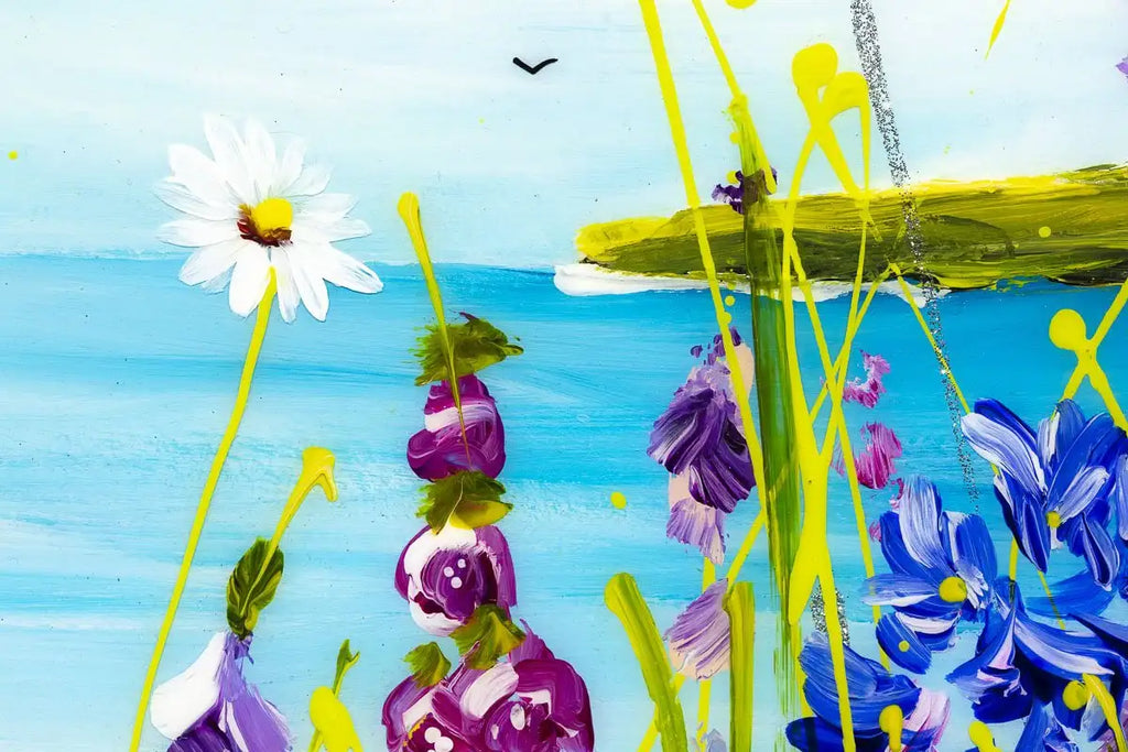 Coastal Beauty - Original - SOLD by artist Rozanne Bell - Wyecliffe Galleries