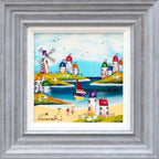 Coastal Bliss - Original - SOLD by artist Rozanne Bell - Wyecliffe Galleries