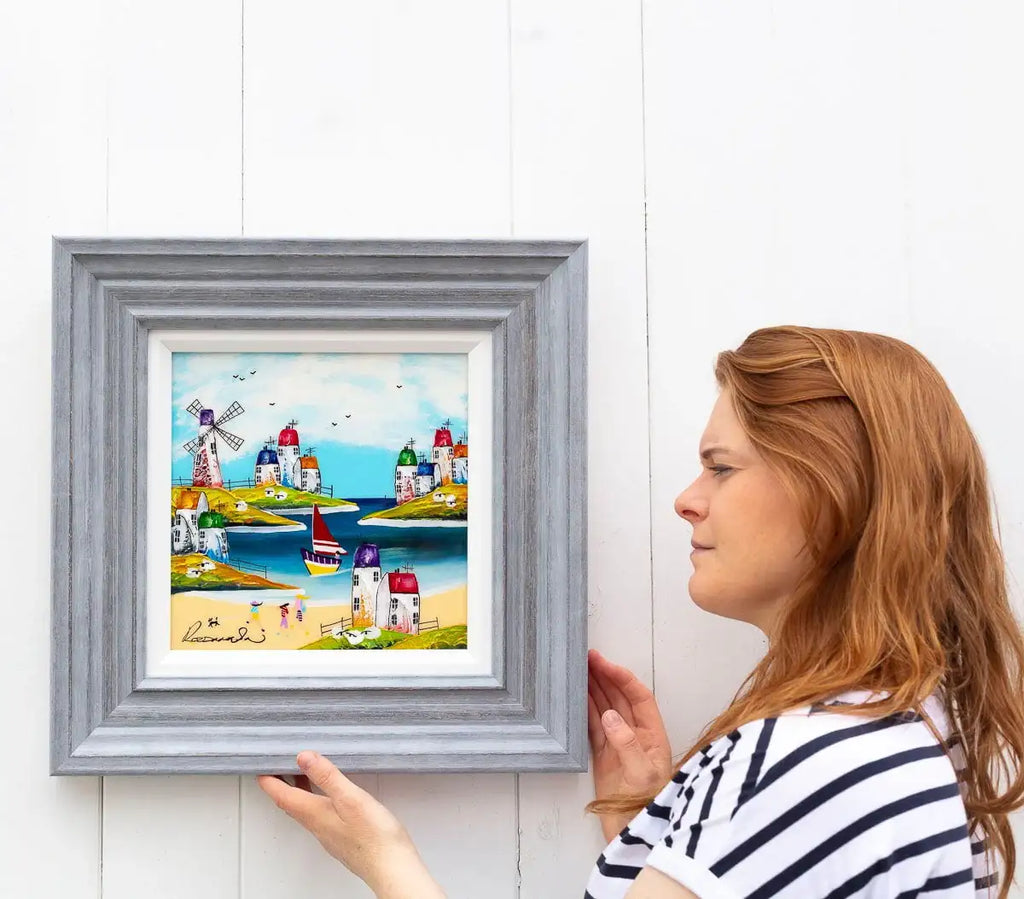 Coastal Bliss - Original - SOLD by artist Rozanne Bell - Wyecliffe Galleries