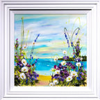 Coastal Blossom - Original - SOLD by artist Rozanne Bell - Wyecliffe Galleries