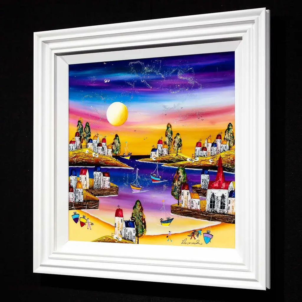 Coastal Break - Original - SOLD by artist Rozanne Bell - Wyecliffe Galleries