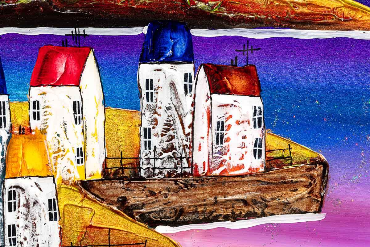 Coastal Break - Original - SOLD by artist Rozanne Bell - Wyecliffe Galleries