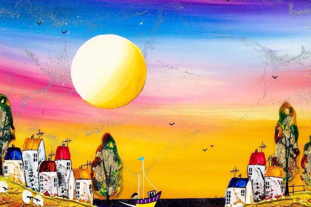 Coastal Break - Original - SOLD by artist Rozanne Bell - Wyecliffe Galleries