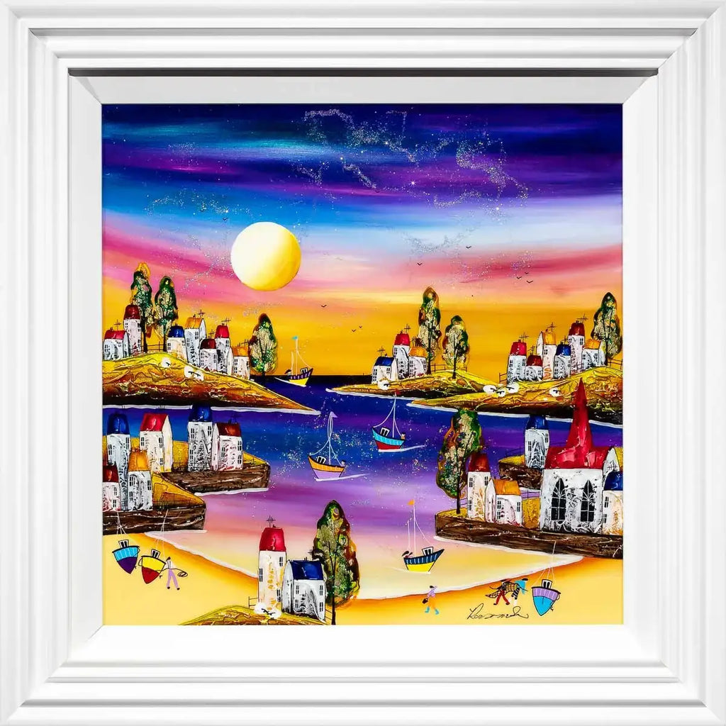 Coastal Break - Original - SOLD by artist Rozanne Bell - Wyecliffe Galleries