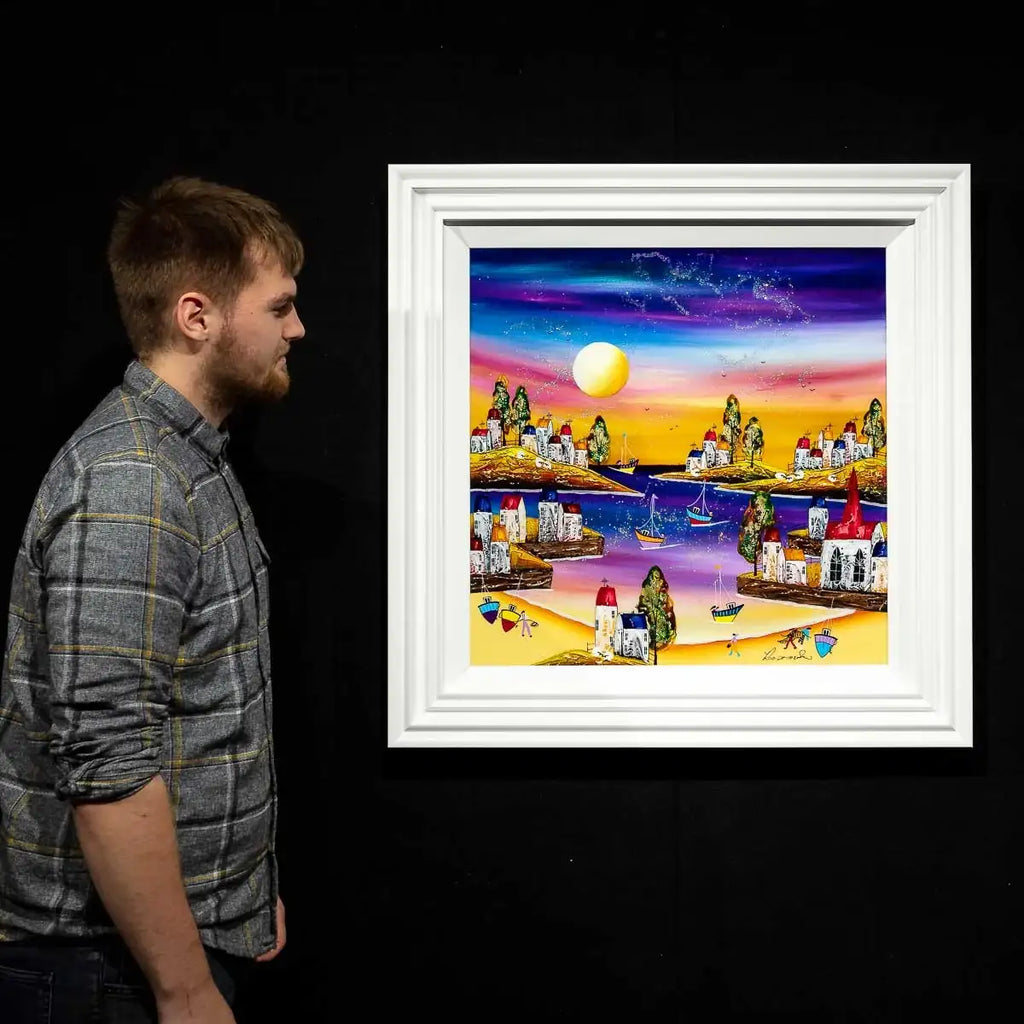 Coastal Break - Original - SOLD by artist Rozanne Bell - Wyecliffe Galleries