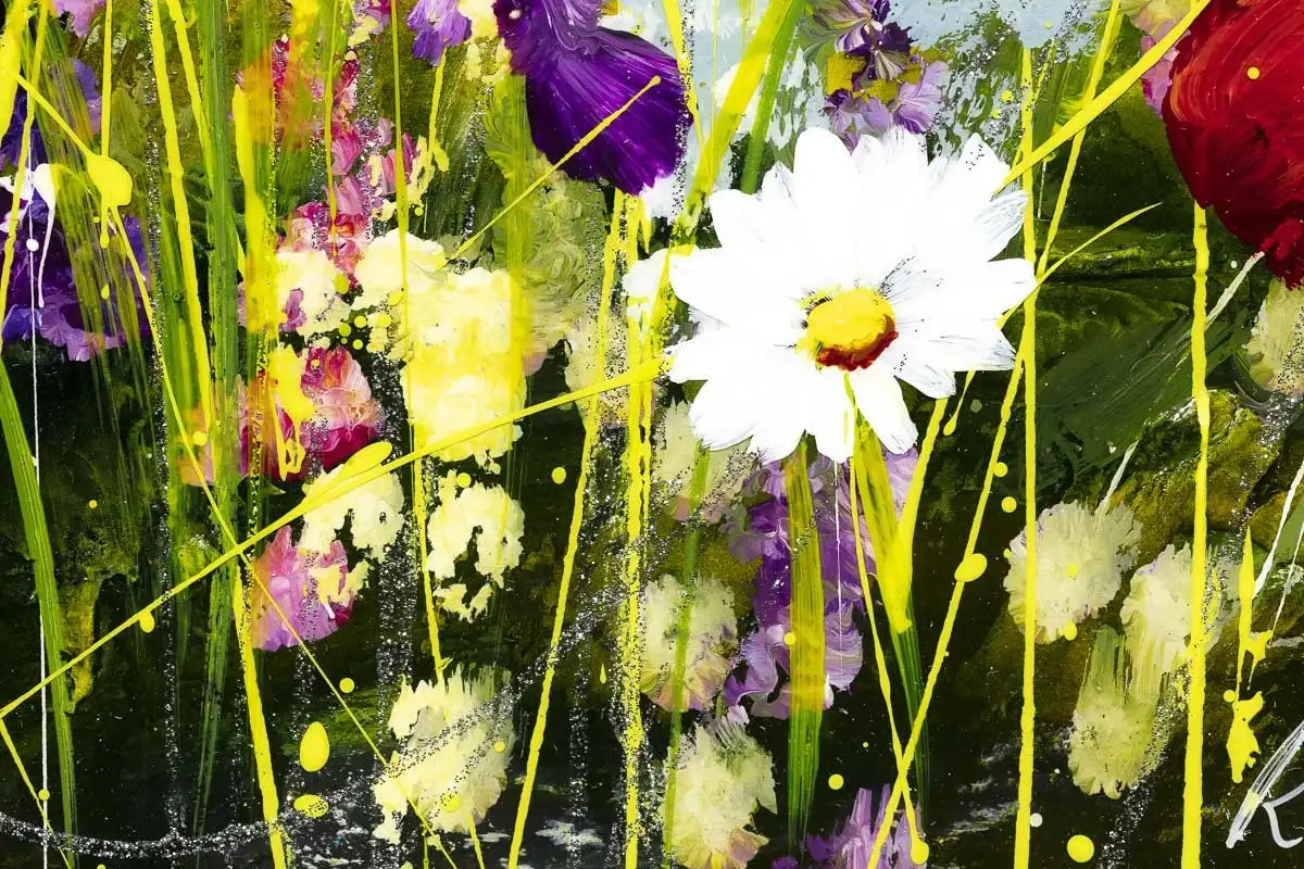 Coastal Days - Original - SOLD by artist Rozanne Bell - Wyecliffe Galleries