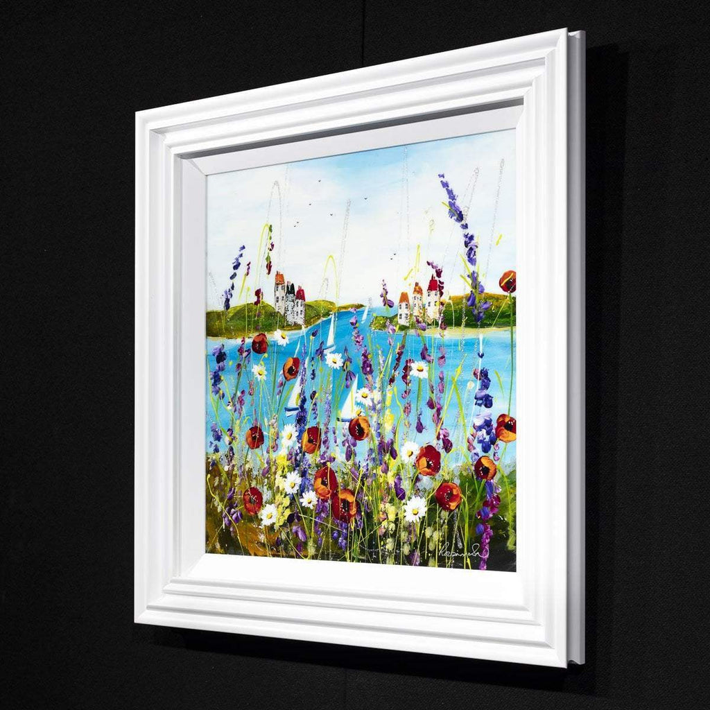 Coastal Days - Original - SOLD by artist Rozanne Bell - Wyecliffe Galleries