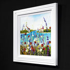 Coastal Days - Original - SOLD by artist Rozanne Bell - Wyecliffe Galleries