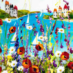 Coastal Days - Original - SOLD by artist Rozanne Bell - Wyecliffe Galleries