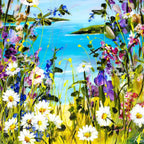 Coastal Dream I - Original - SOLD by artist Rozanne Bell - Wyecliffe Galleries