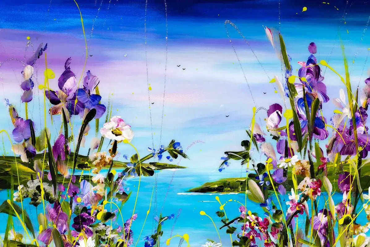 Coastal Dream I - Original - SOLD by artist Rozanne Bell - Wyecliffe Galleries