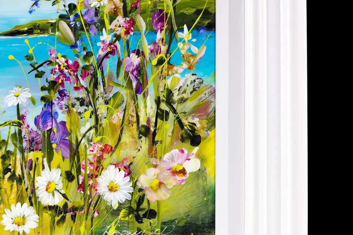 Coastal Dream I - Original - SOLD by artist Rozanne Bell - Wyecliffe Galleries