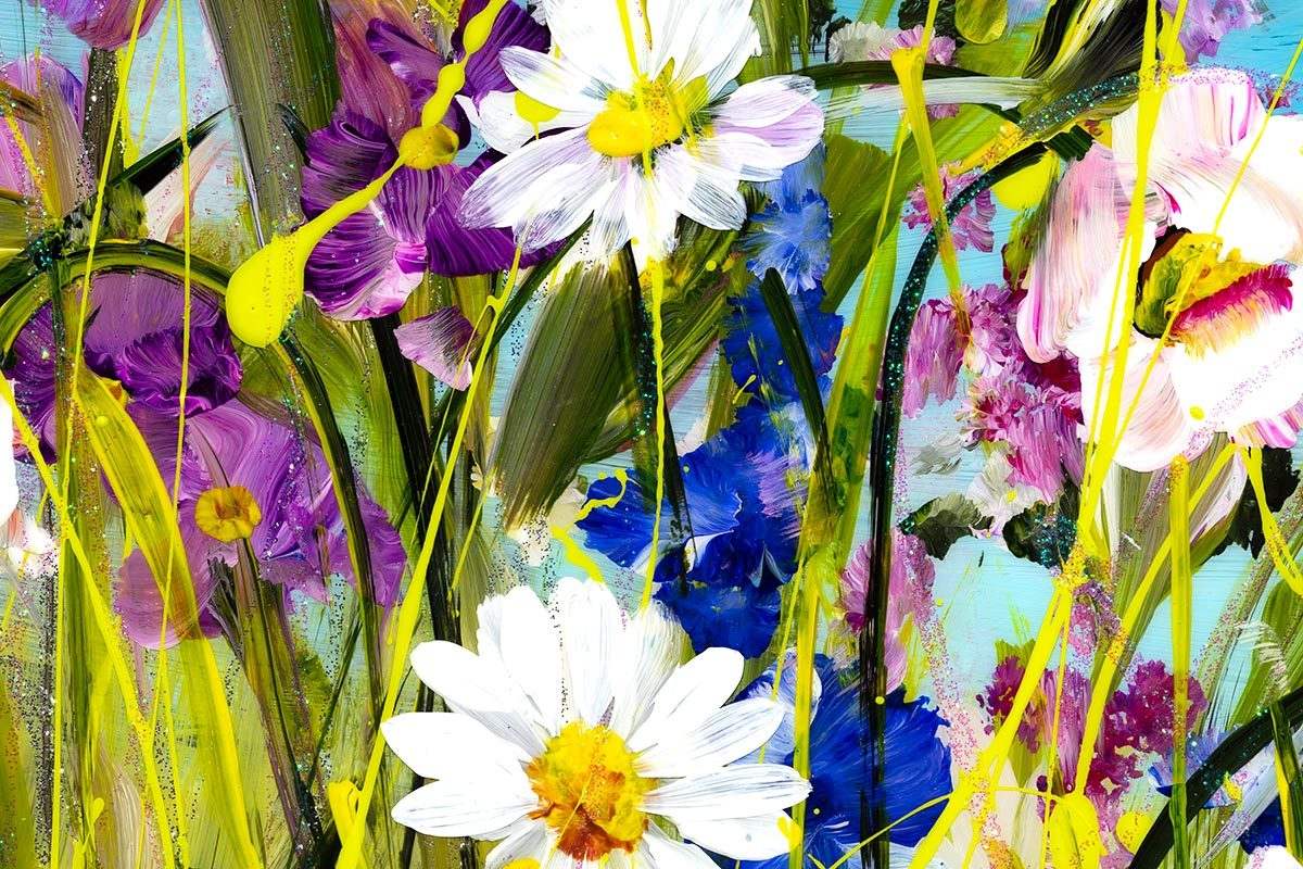 Coastal Dream I - Original - SOLD by artist Rozanne Bell - Wyecliffe Galleries