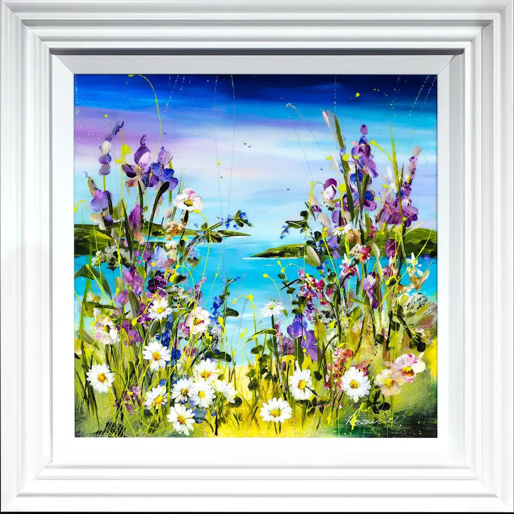 Coastal Dream I - Original - SOLD by artist Rozanne Bell - Wyecliffe Galleries