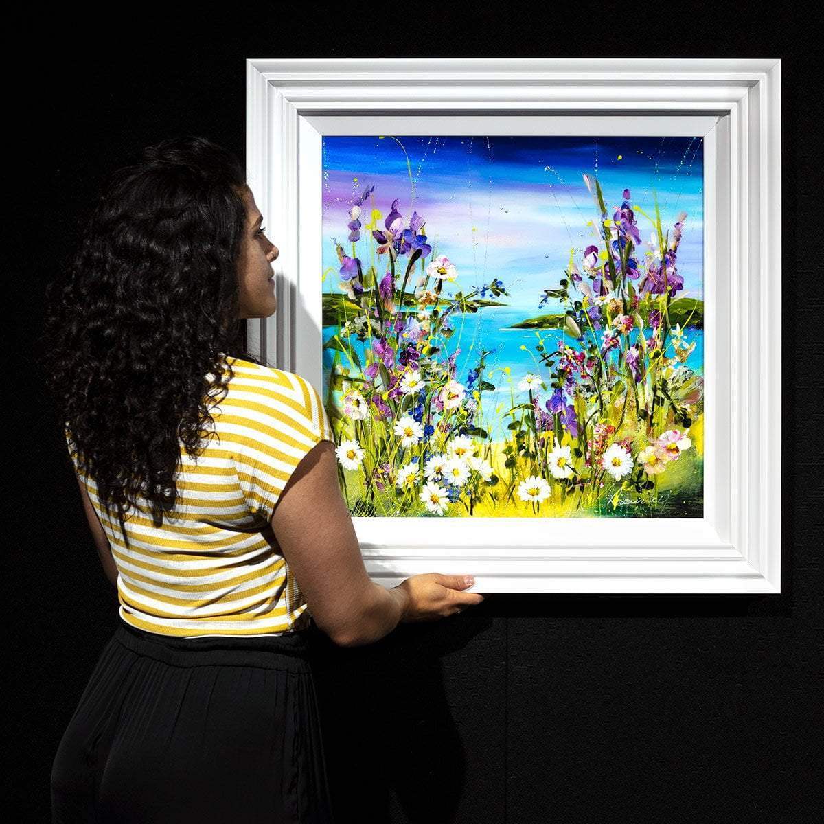 Coastal Dream I - Original - SOLD by artist Rozanne Bell - Wyecliffe Galleries