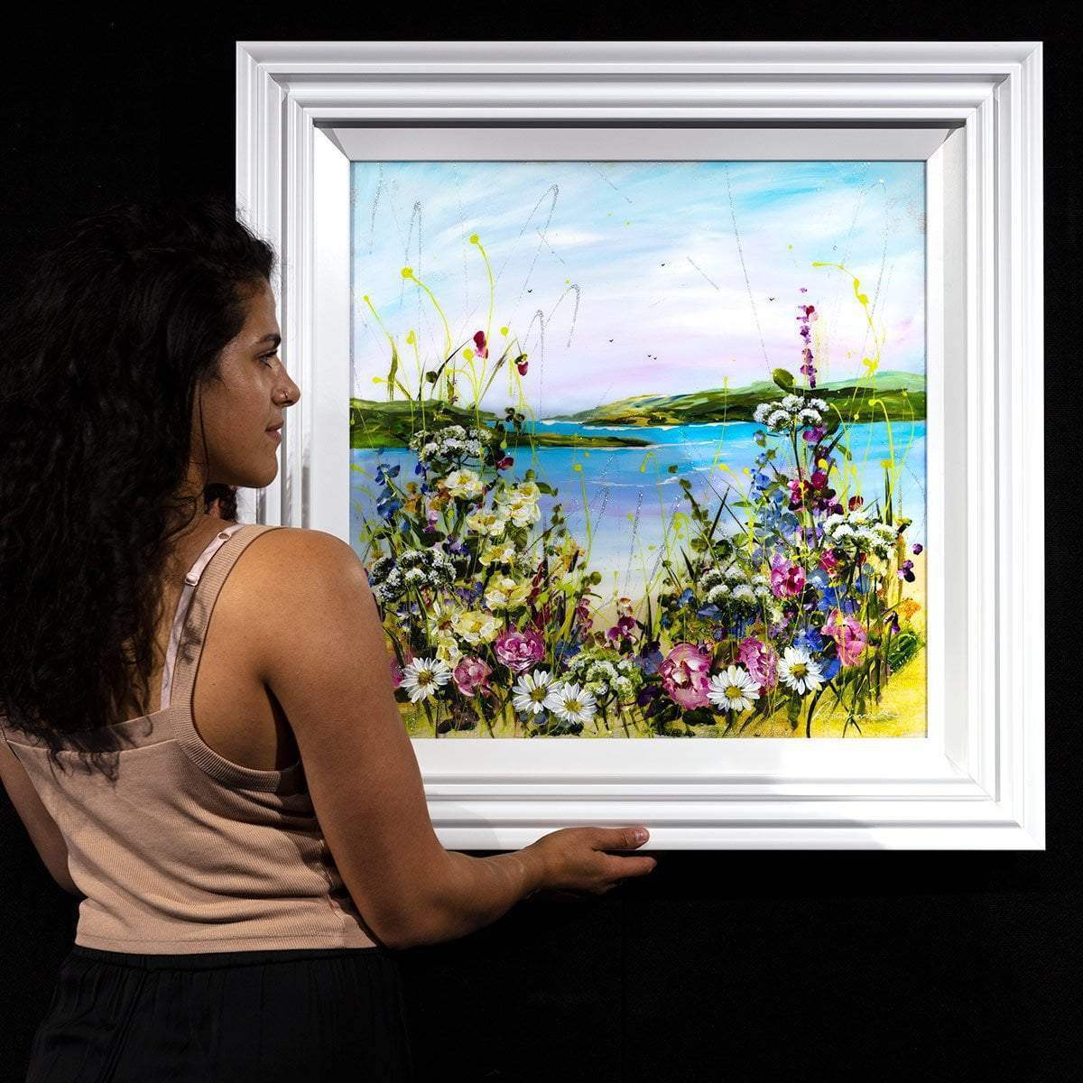Coastal Dream II - Original - SOLD by artist Rozanne Bell - Wyecliffe Galleries