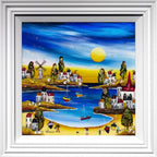 Coastal Getaway - Original - SOLD by artist Rozanne Bell - Wyecliffe Galleries