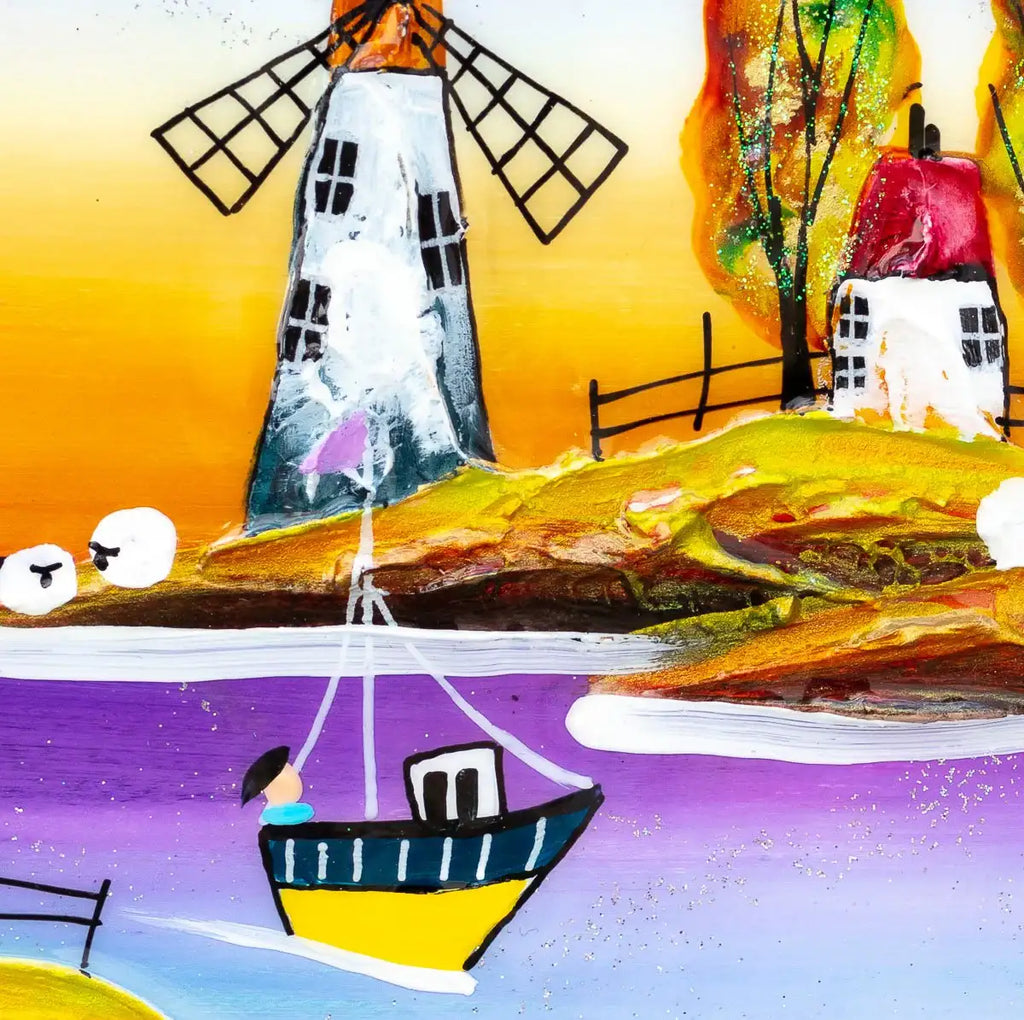 Coastal Views - Original - SOLD by artist Rozanne Bell - Wyecliffe Galleries