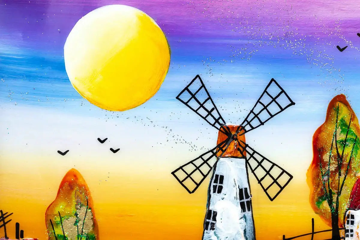 Coastal Views - Original - SOLD by artist Rozanne Bell - Wyecliffe Galleries