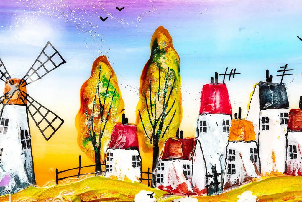 Coastal Views - Original - SOLD by artist Rozanne Bell - Wyecliffe Galleries