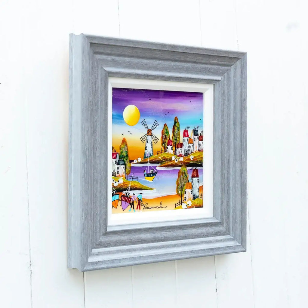 Coastal Views - Original - SOLD by artist Rozanne Bell - Wyecliffe Galleries