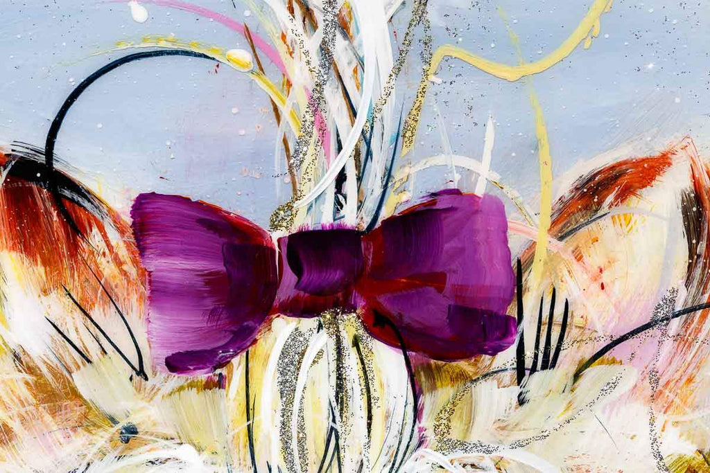 Coby and Cassie - Original - SOLD by artist Rozanne Bell - Wyecliffe Galleries