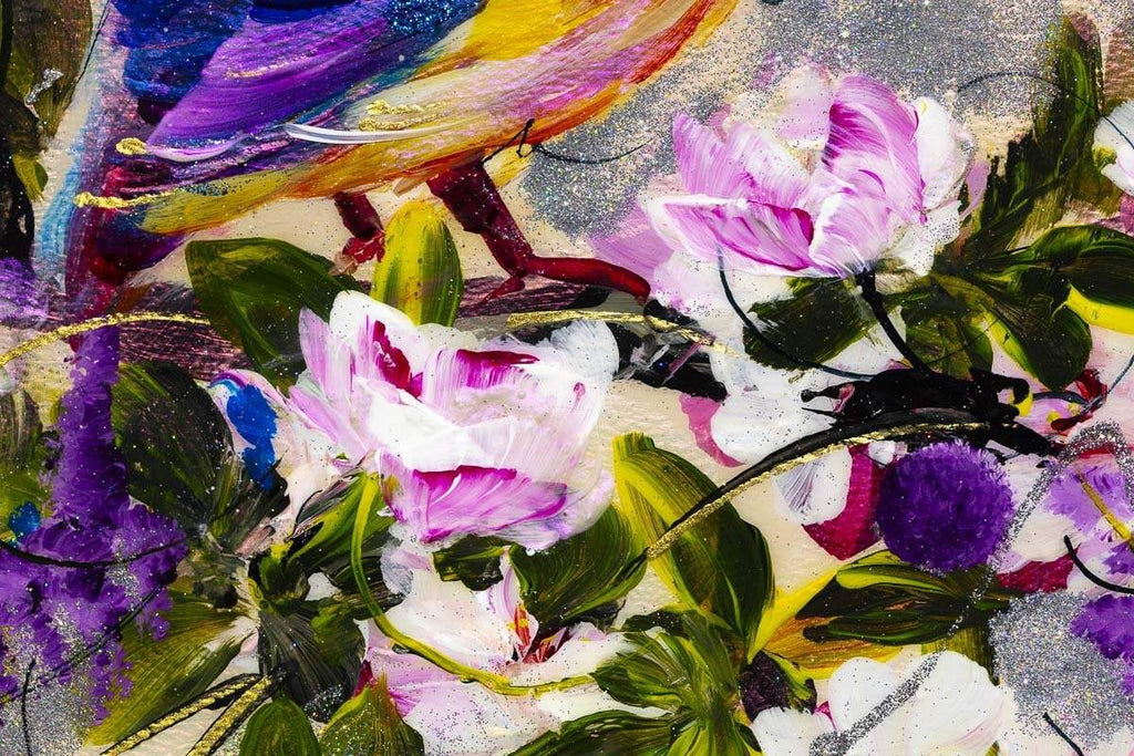 Colours of Nature - Original - SOLD by artist Rozanne Bell - Wyecliffe Galleries