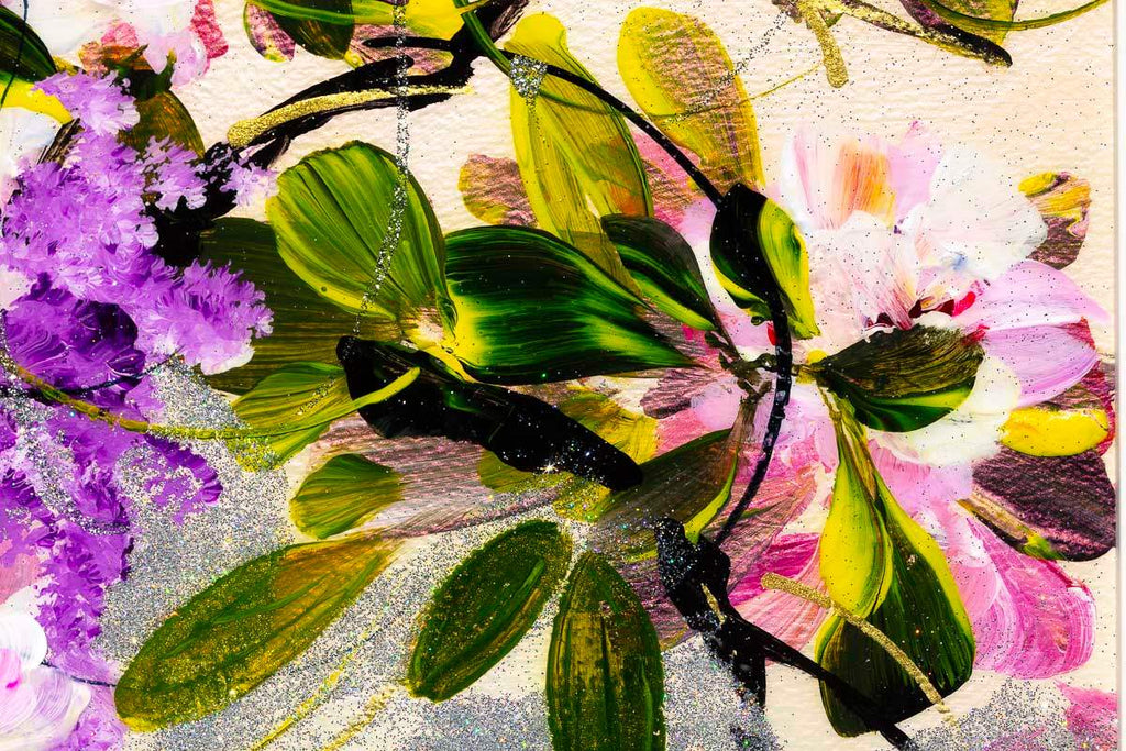 Colours of Nature - Original - SOLD by artist Rozanne Bell - Wyecliffe Galleries