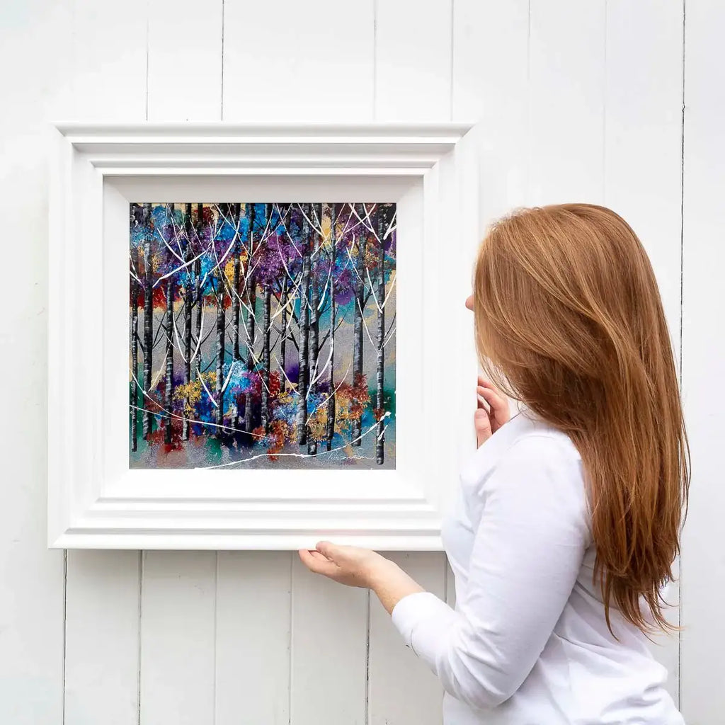 Colours of the Forest - Original by artist Rozanne Bell - Wyecliffe Galleries