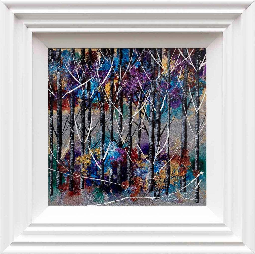 Colours of the Forest - Original by artist Rozanne Bell - Wyecliffe Galleries