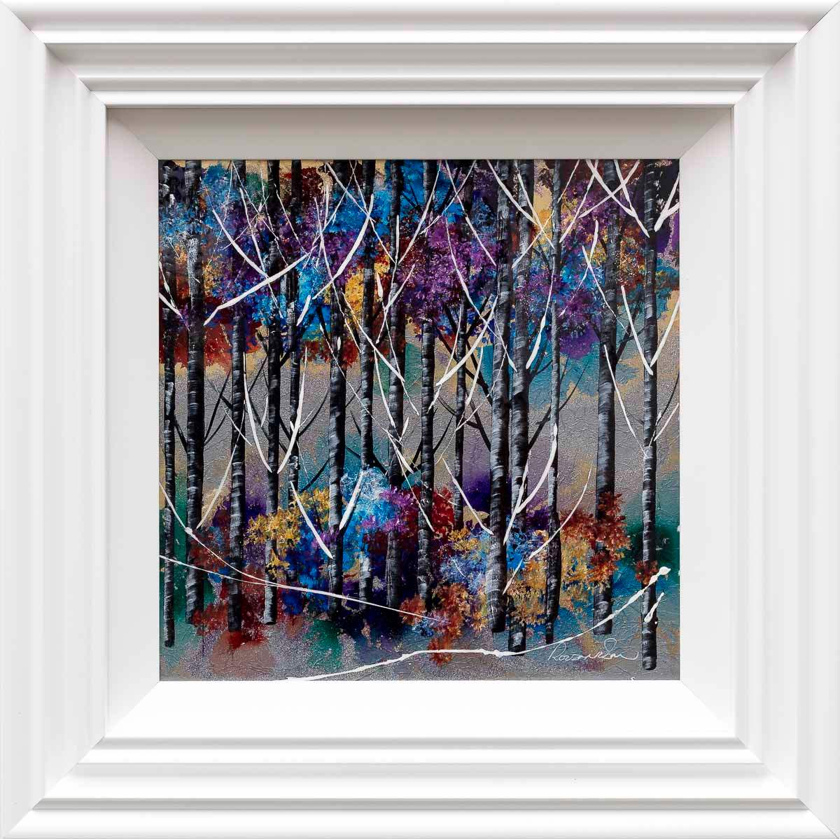 Colours of the Forest - Original by artist Rozanne Bell - Wyecliffe Galleries