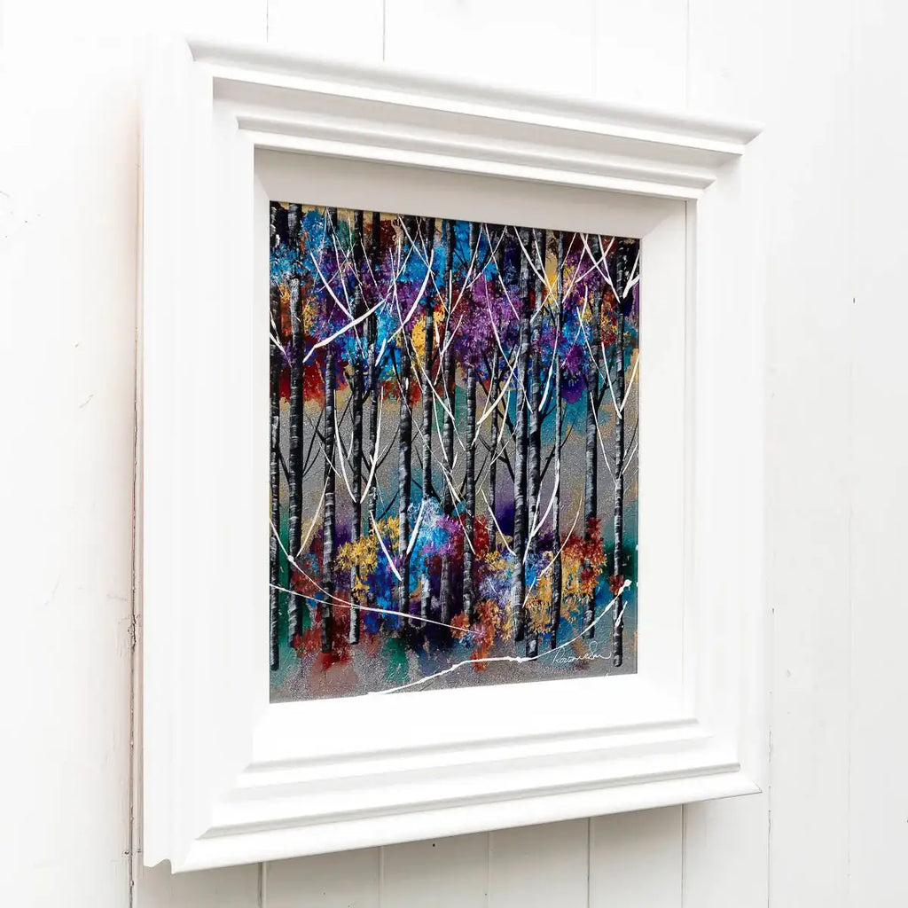 Colours of the Forest - Original by artist Rozanne Bell - Wyecliffe Galleries