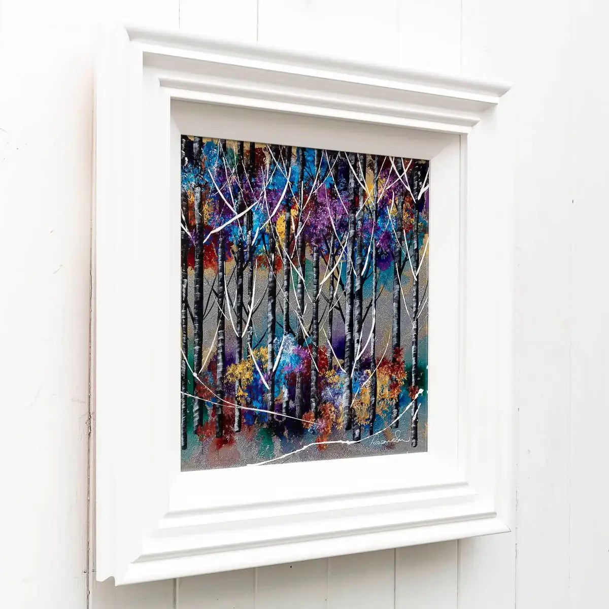 Colours of the Forest - Original by artist Rozanne Bell - Wyecliffe Galleries