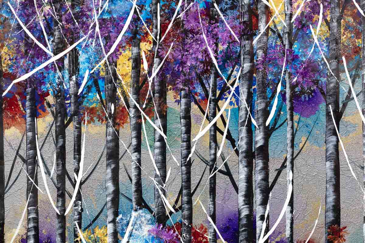Colours of the Forest - Original Rozanne Bell Original