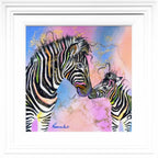 Complimentary Colours - Original - SOLD by artist Rozanne Bell - Wyecliffe Galleries