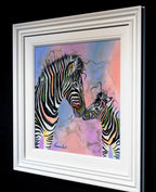 Complimentary Colours - Original - SOLD by artist Rozanne Bell - Wyecliffe Galleries