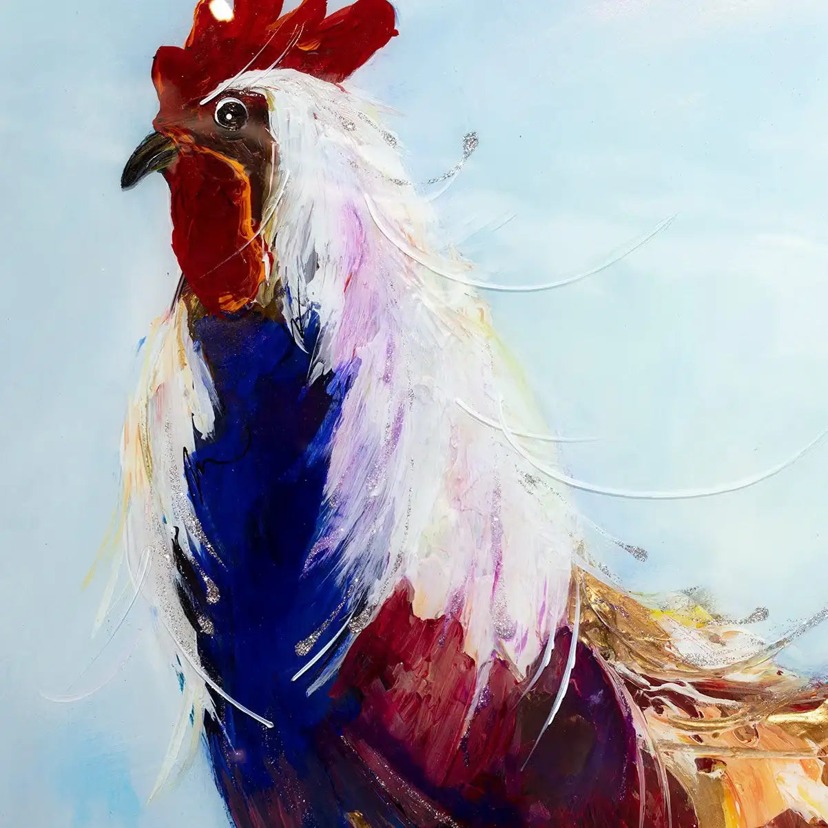 Cooper - Original - SOLD by artist Rozanne Bell - Wyecliffe Galleries