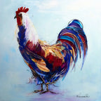 Cooper - Original - SOLD by artist Rozanne Bell - Wyecliffe Galleries