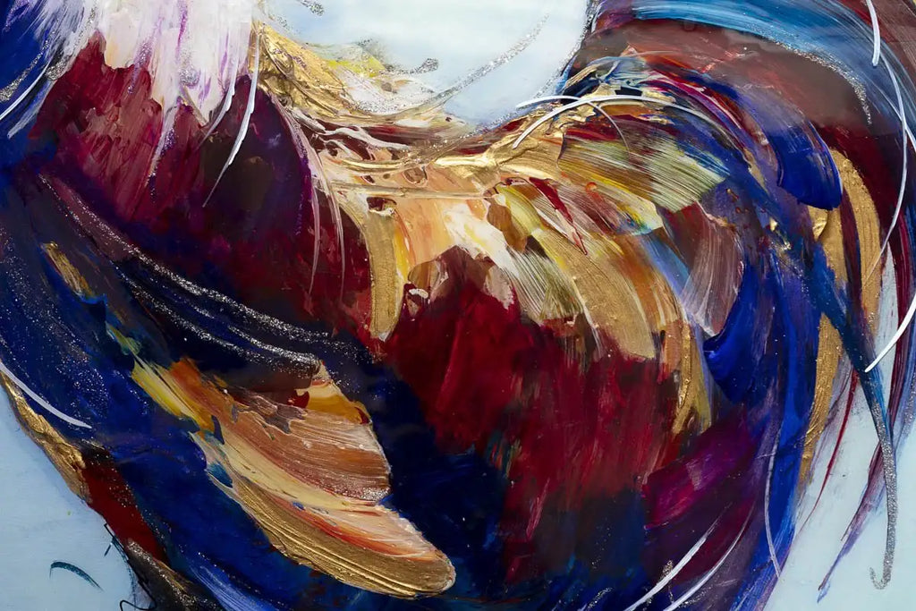 Cooper - Original - SOLD by artist Rozanne Bell - Wyecliffe Galleries