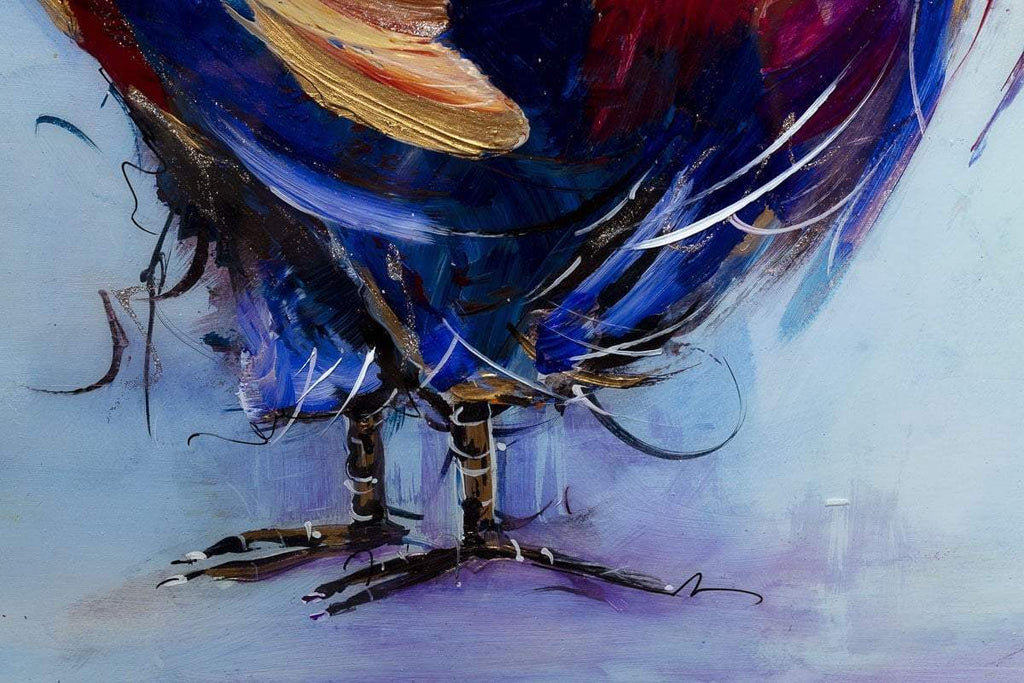 Cooper - Original - SOLD by artist Rozanne Bell - Wyecliffe Galleries