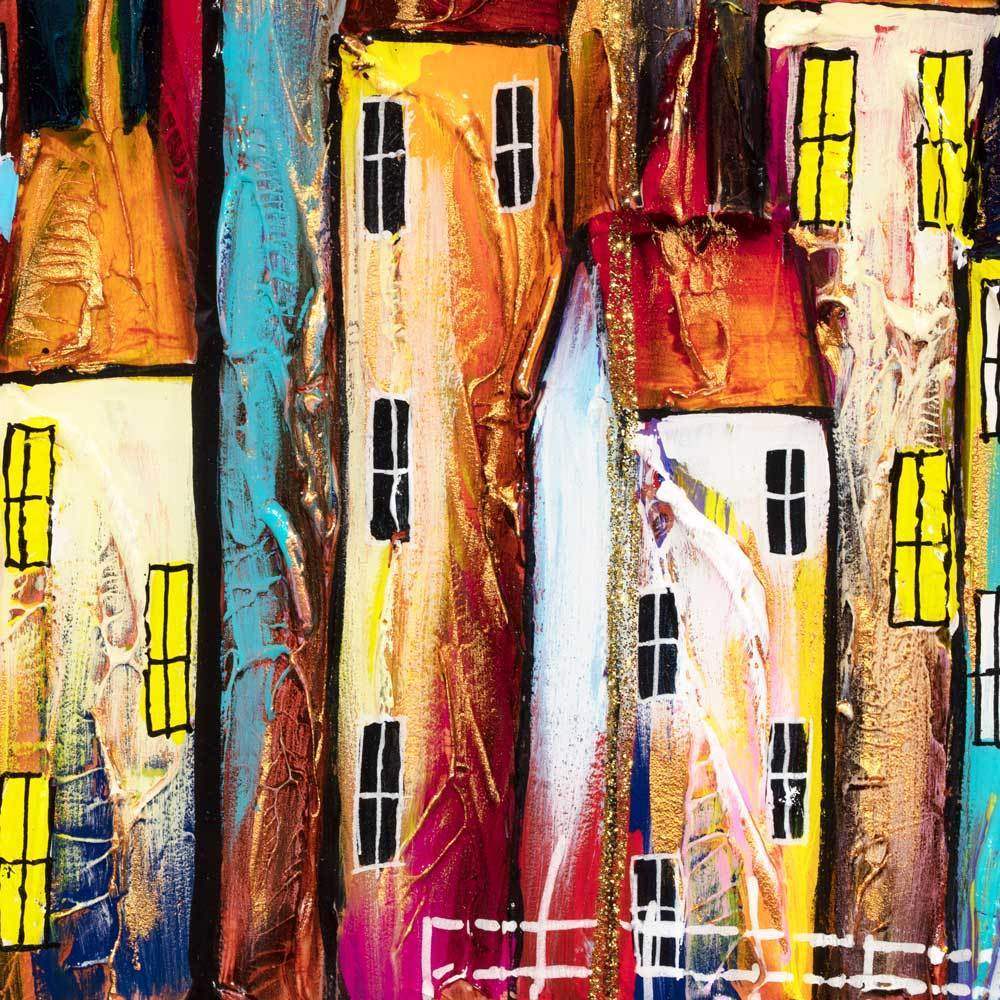 A Quiet Night II - Original - SOLD by artist Rozanne Bell - Wyecliffe Galleries